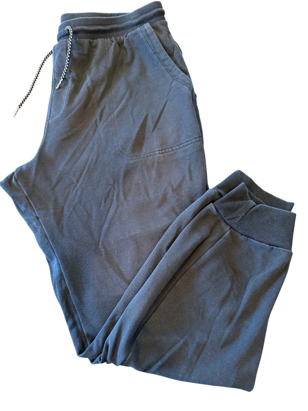 Men's Charcoal Drawstring Jogger Sweatpants